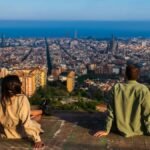 Young international students looking over Barcelona – Spain student visa 2026 changes
